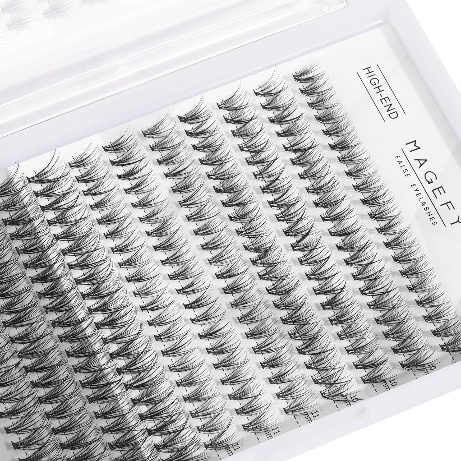 MAGEFY Eyelashes Cluster 10D 0.07C Lash Clusters 9-13Mm Individual Lashe Extension Reusable Eyelashes Clusters image number 5