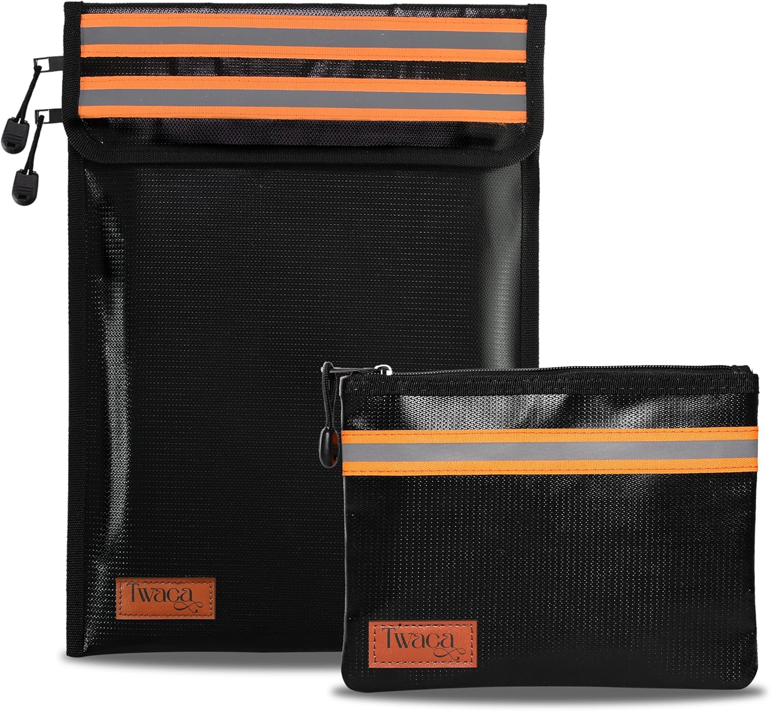 100% Aussie Owned - Twaca- Fireproof Document Bag and Money Bag Combo, Fire Protection for Legal Documents Jewelry, Firesafe Envelope for Money, Passport and Cards image number 3