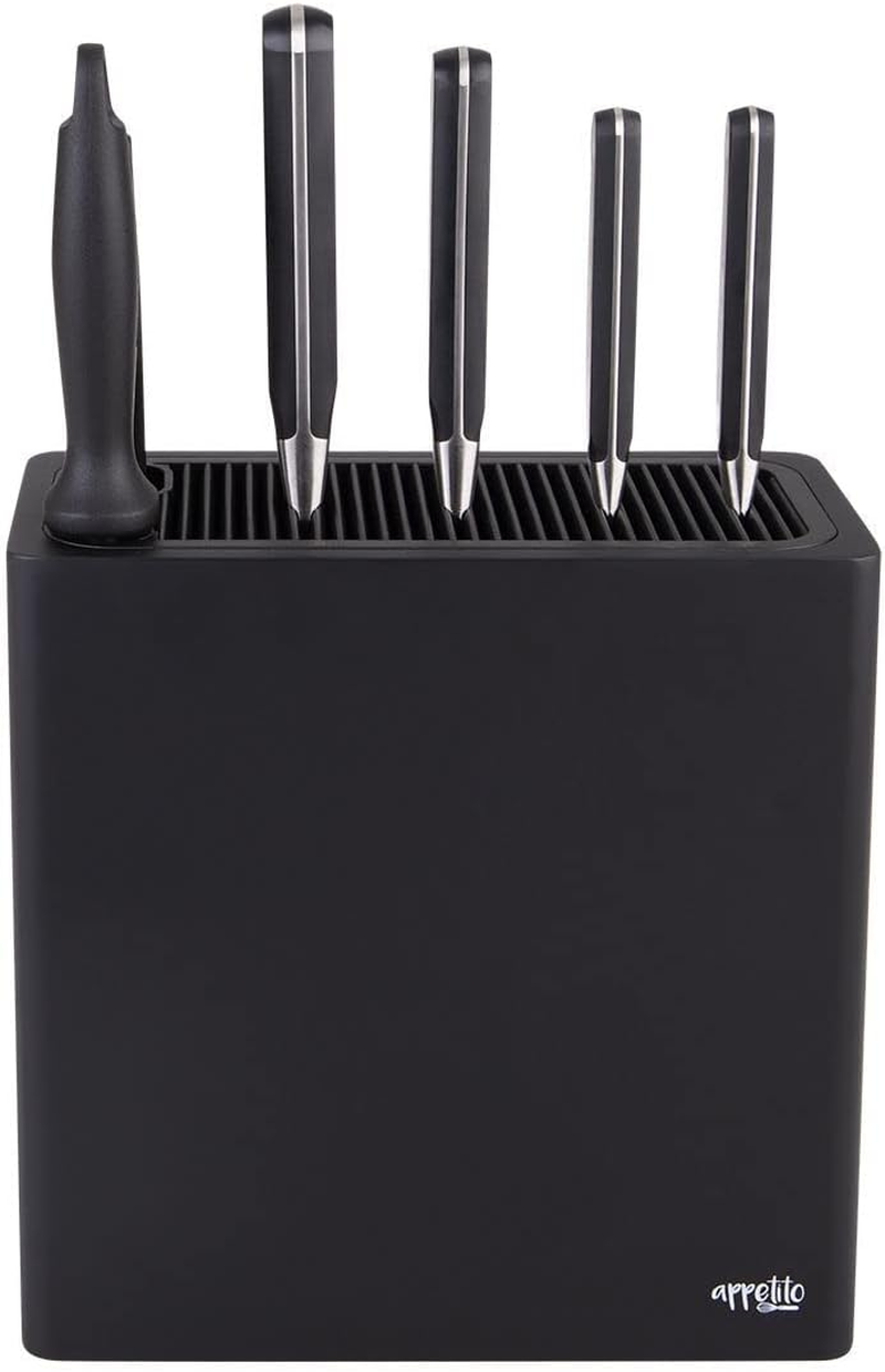 Rectangle Universal Knife Block - Matte Black image number 3