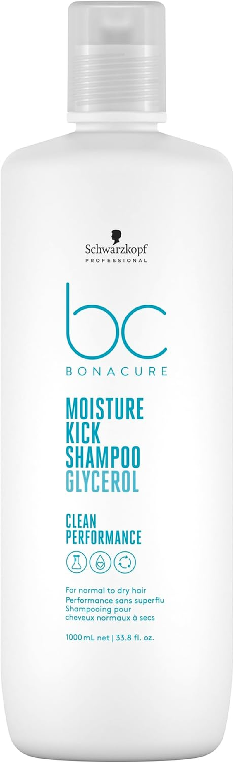 Schwarzkopf BC Moisture Kick Shampoo 1000 Ml image number 6