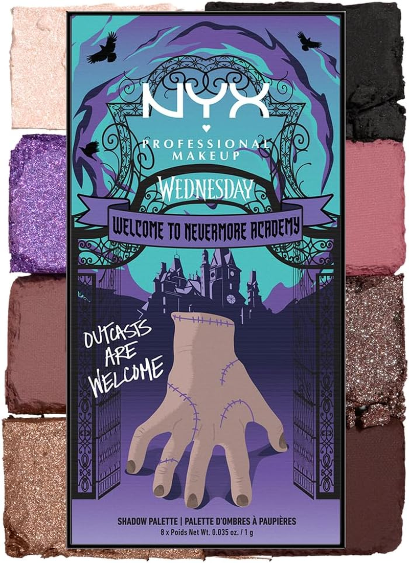 NYX Professional Makeup Wednesday the Nevermore Academy Palette image number 5