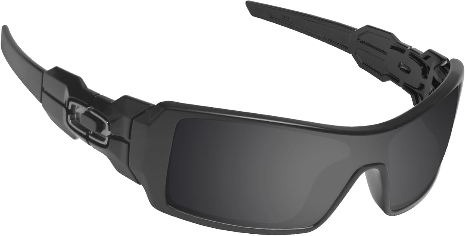 Alphax Polarized Replacement Lenses for Oakley Oil Rig - Multiple Options - Crystal Clear Non-Polarized image number 6