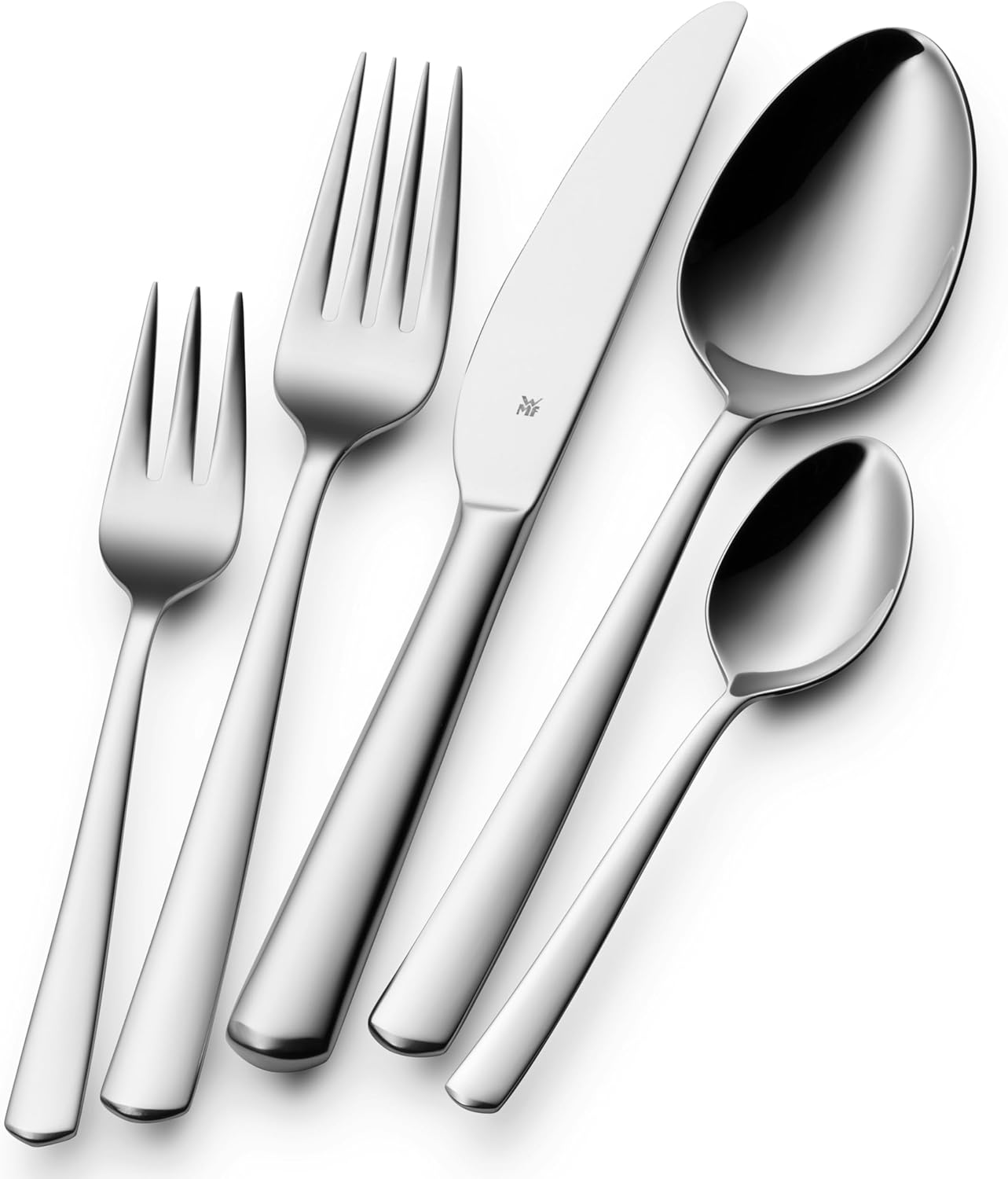 WMF Boston Cromargan Cutlery Set for 12 People, Stainless_Steel, Silver, 49 X 39 X 5.5 Cm image number 6