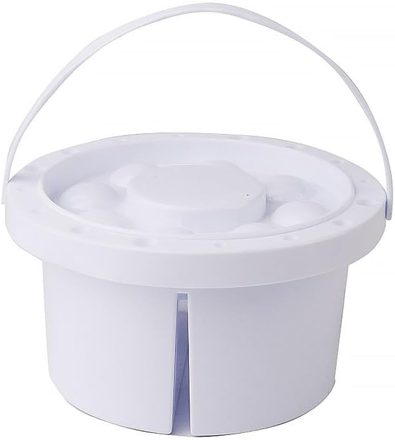 AIMALL Portable 3-In-1 Watercolour Palette - Pencil Washing Bucket with Integrated Palette, Fine Arts Paint Cleaning Tank, Compact Design for Art Students and Professionals image number 1