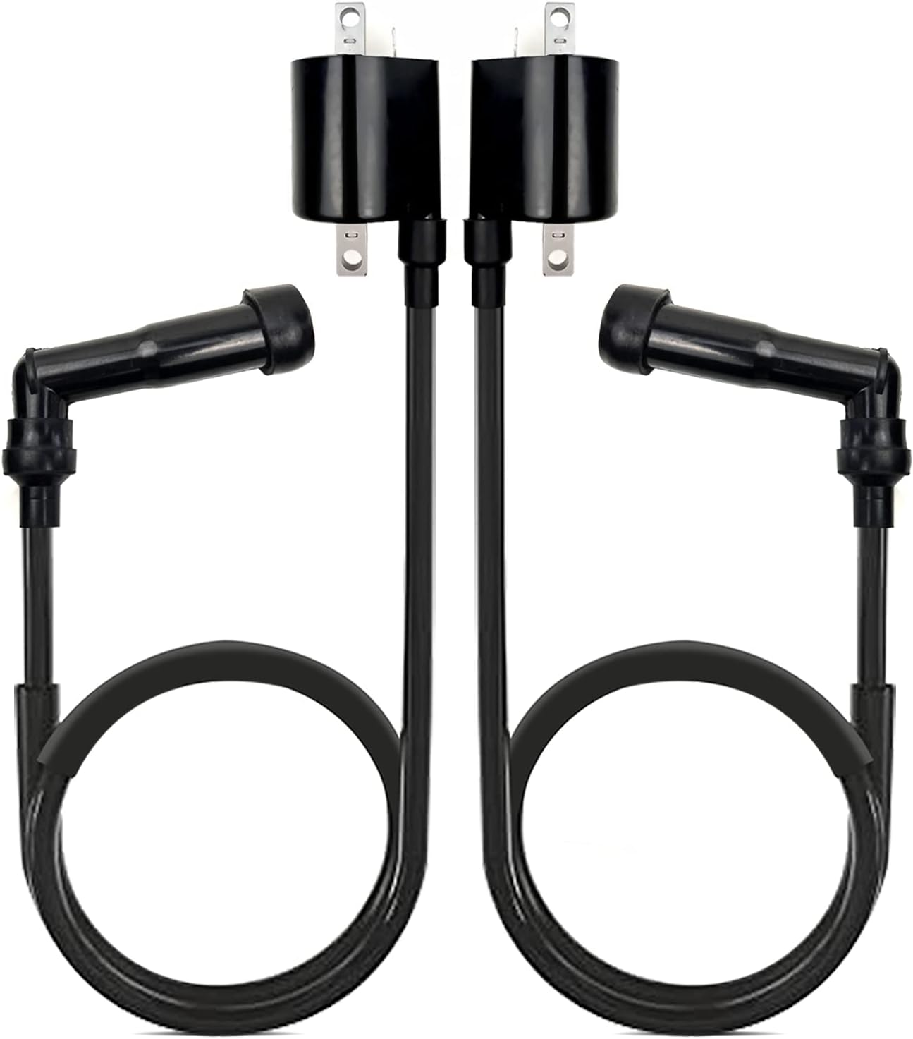 Ignition Coils for Yamaha Virago 700, 750, 1000, 1100 Motorcycles - 2 Pack - OEM Part Number: 42X-82310-70-00, 42X-82320-70-00 image number 6