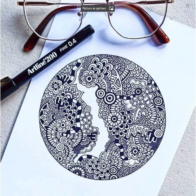 Artline 200, 120065, Fineliner Pens, Hangsell, 0.4Mm, Black, 2 Pack image number 6