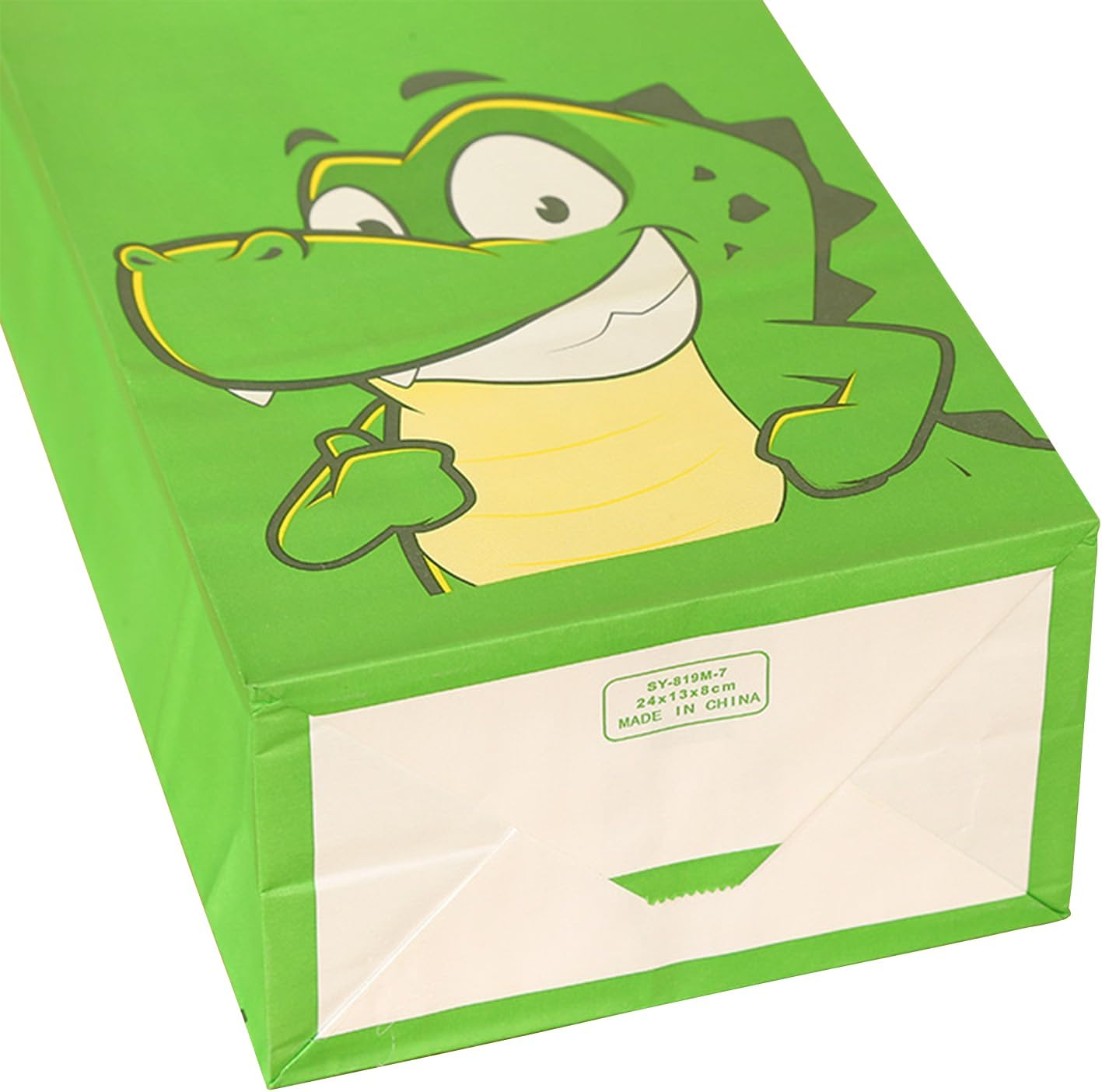 24 PCS Cute Animals Party Favor Bags with Stickers, Candy Bags Gift Bags Birthday Supplies Paper Bags for Kids Girls Boys(B) - A image number 3