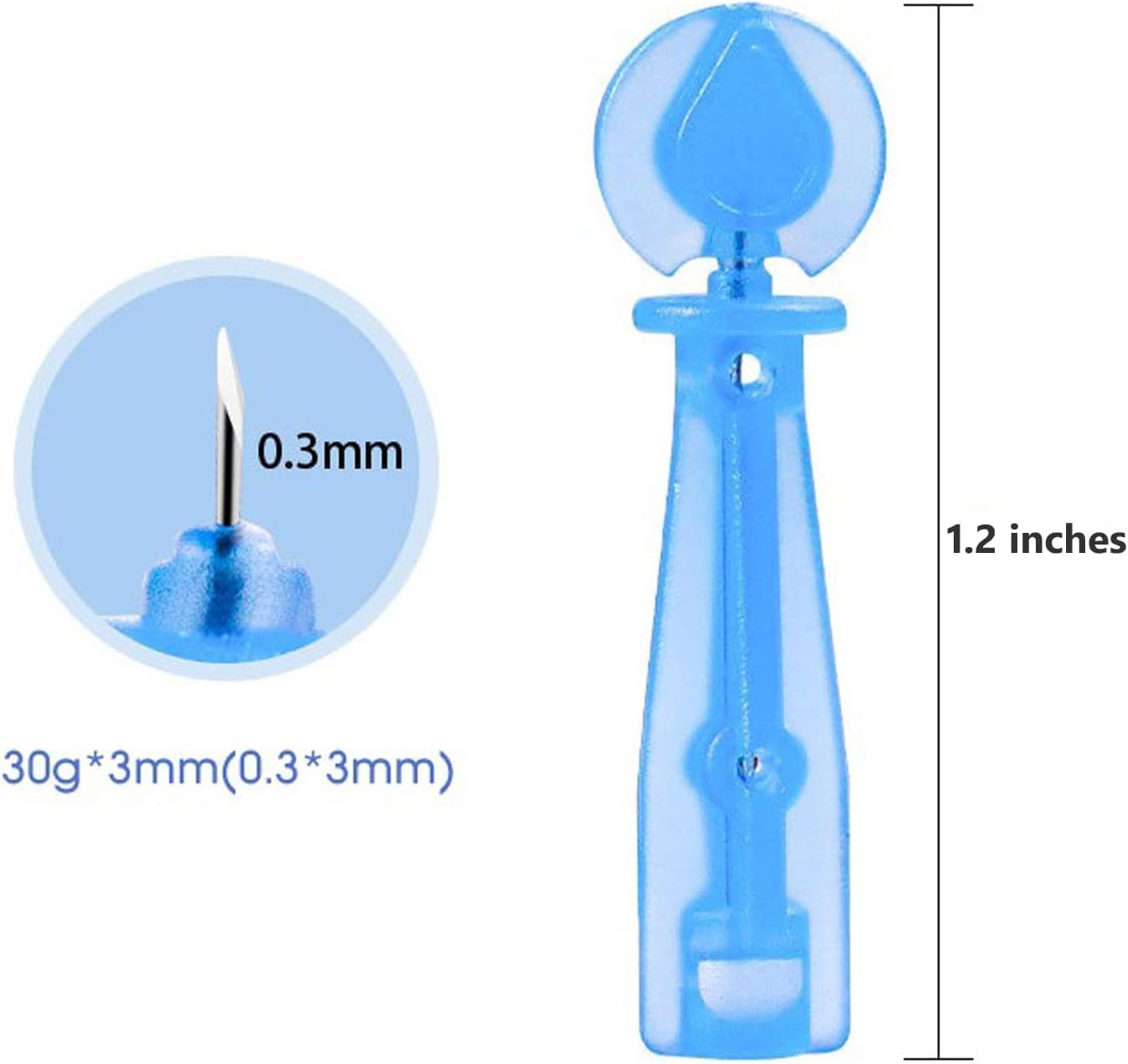 VJSSUJK Professional 50-Piece Disposable Acne Tool Kit - Blackhead & Pimple Popper for Blemish, Whitehead & Comedone Removal - Facial Skin Care Tools for Home & Salon Use image number 3