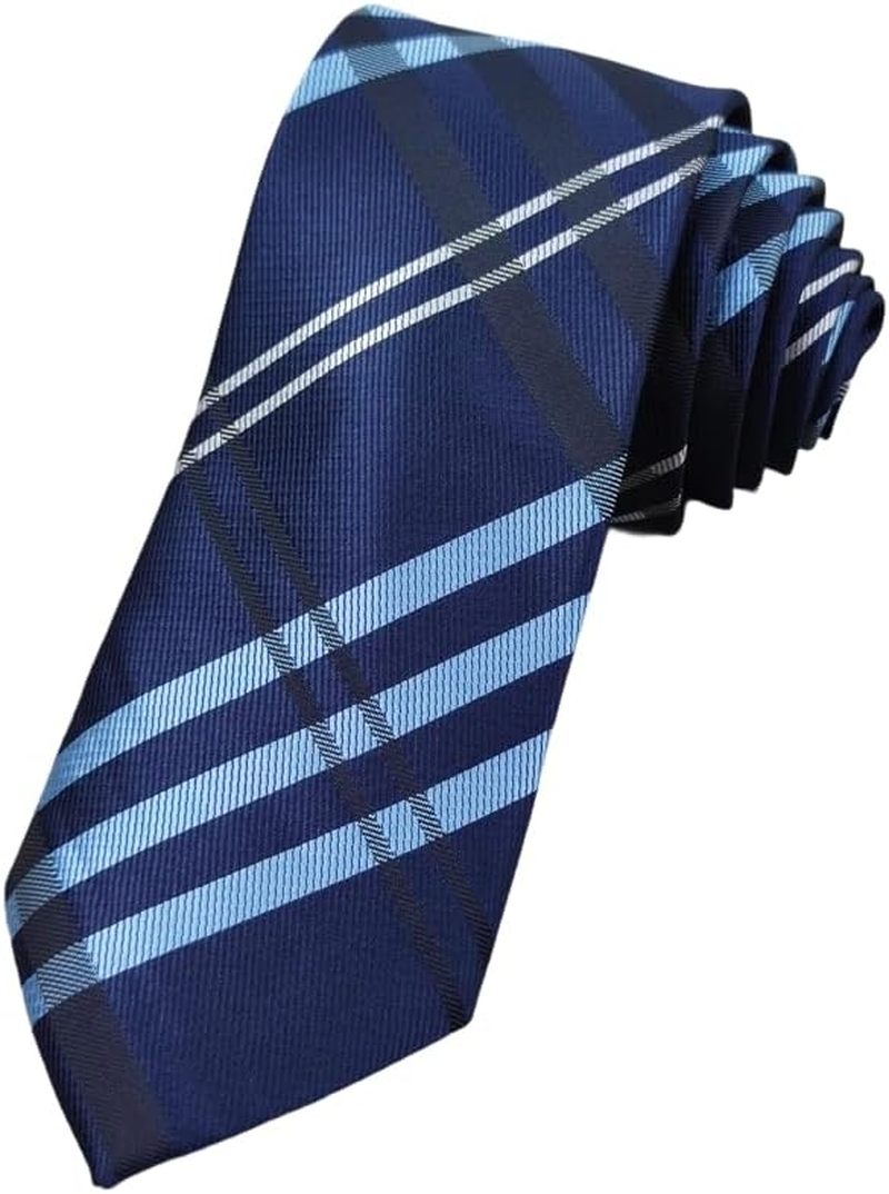 Exquisite Plaid Check Woven Microfiber Men'S Tie image number 2