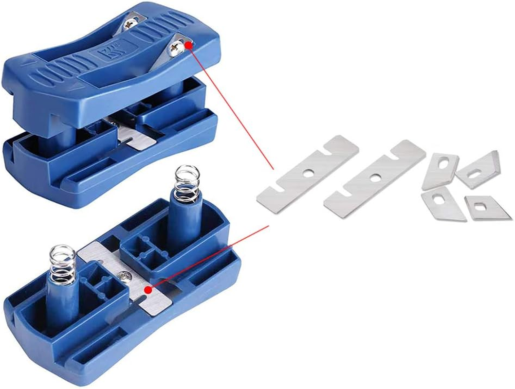 Joyzan Woodworking Edge Trimmer, Manual Tool Arc Edges Strips Wood Veneer Banding Chamfer Plane Burr Scraper Corner Flattening Tools for Panel Type Furniture Cabinet Making Decoration Other Industries image number 4