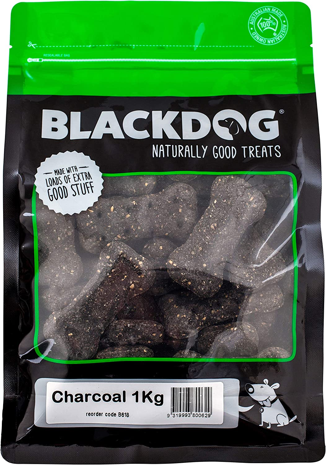 BLACKDOG Charcoal - 1Kg, All image number 1