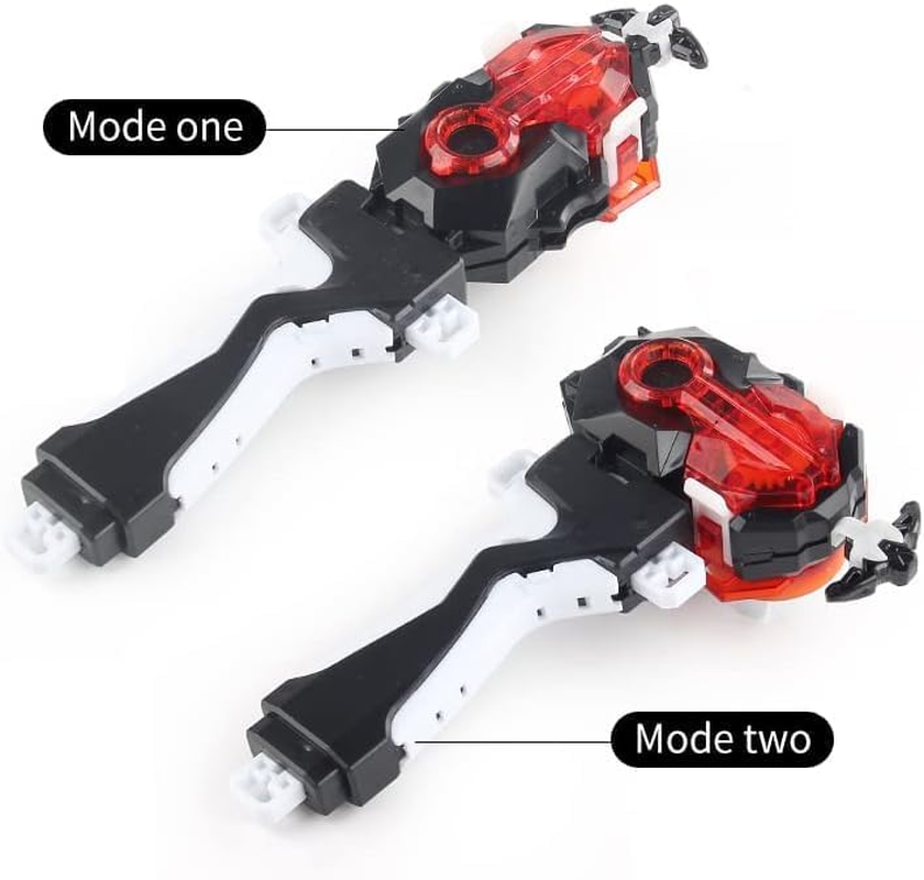 B-Qtech Battling Tops Burst Launcher with Grip, B-184 Custom Bey Launcher LR Left Right Spin DB Layer System image number 2