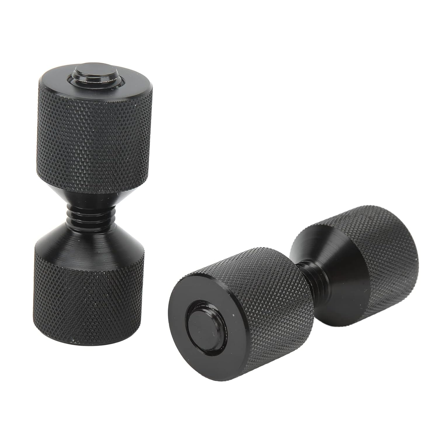 Two Hole Pins Set, 2 Hole Flange Alignment Pin Durable 2 Pcs Black for Car image number 5