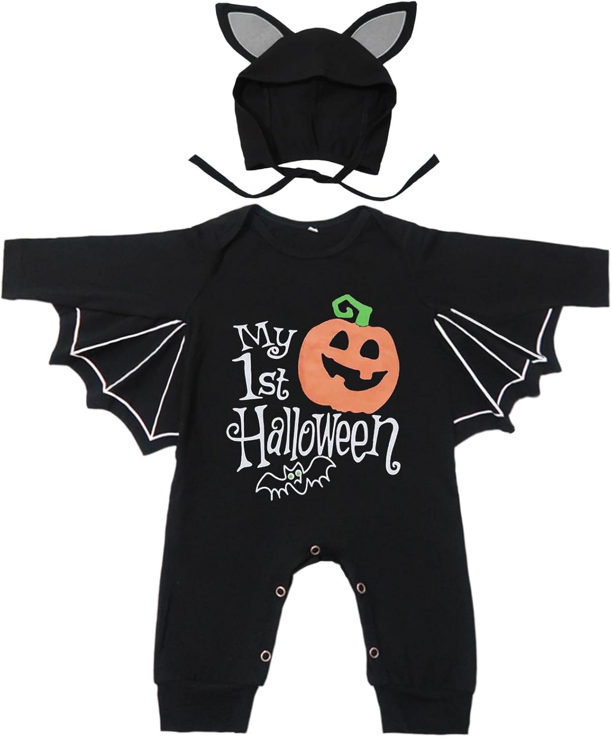 Dalmation Costume Baby Boy'S Girl'S Animal Bodysuit Baby Boy Girl Halloween Costume image number 1