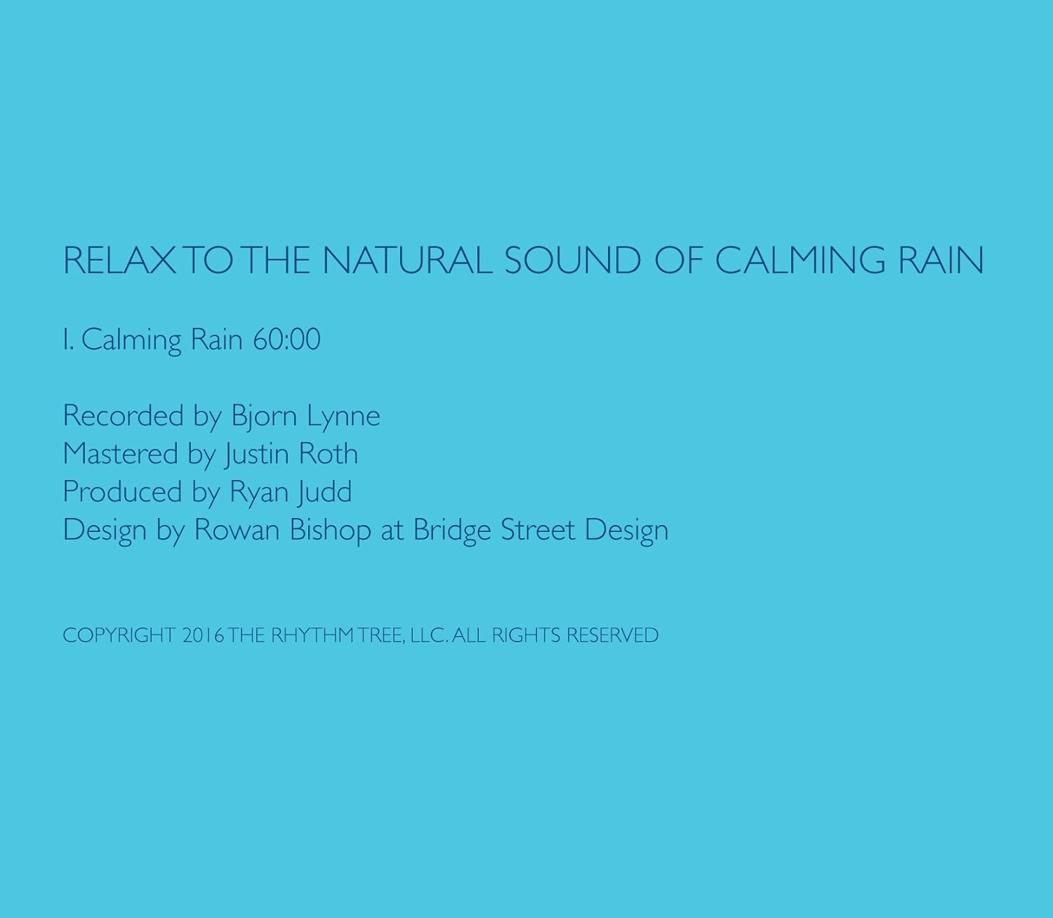 Calming Rain - Nature Sounds CD - Brings You Relaxation and Sleep - Nature'S Perfect White Noise - image number 4
