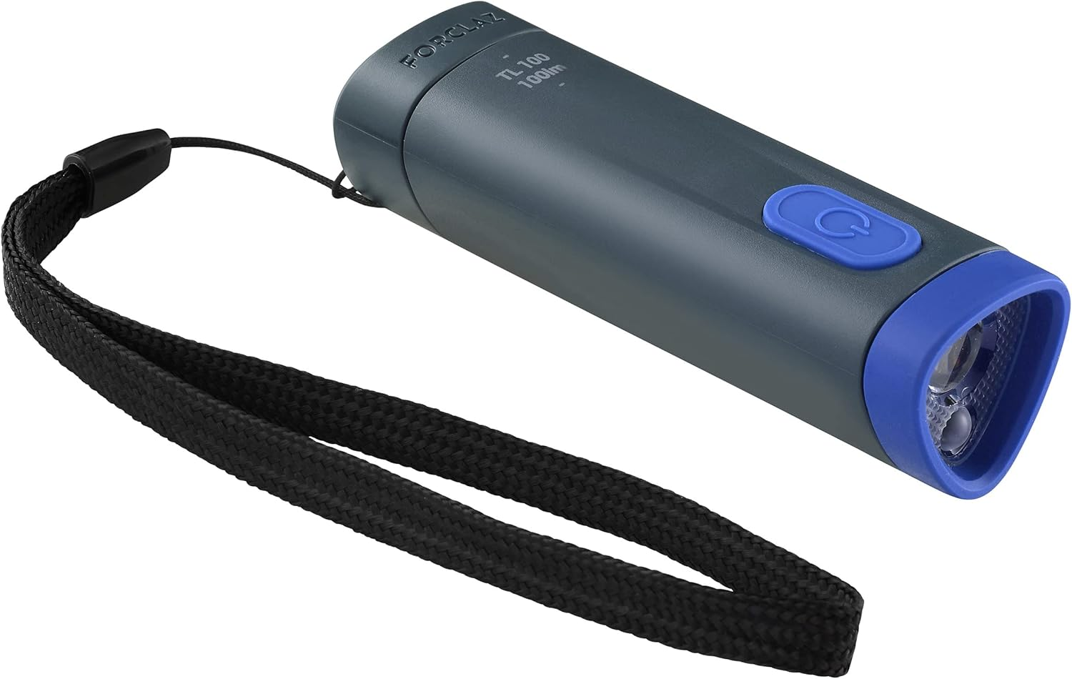 Decathlon Forclaz Tl100 100 Lumens Battery Torchlight Royal Blue - Flashlight image number 5