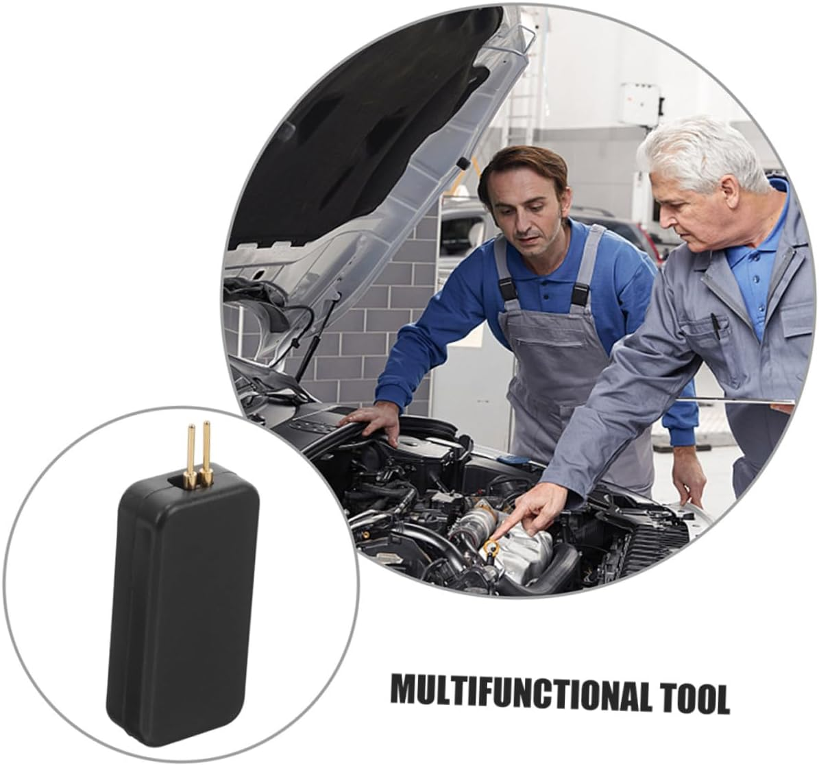 Abaodam 5Pcs Airbag Simulator Tester Multifunctional Repair Tool with Resistor Replacement for Car Maintenance Automotive Diagnostic Instrument