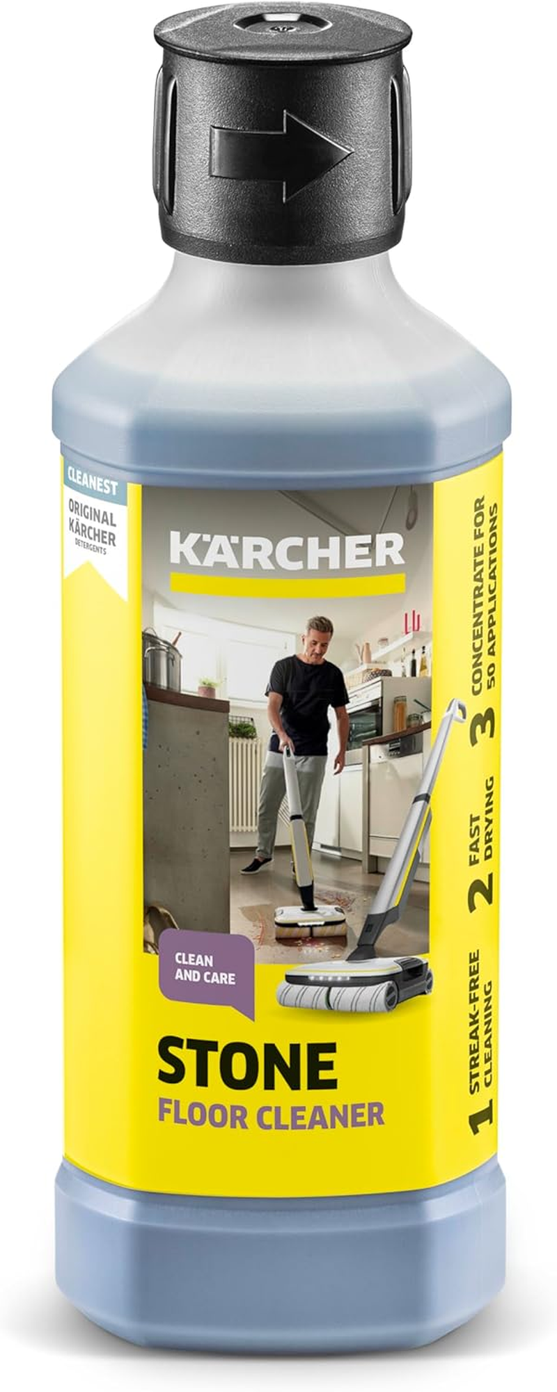 K&Auml;RCHER Floor Cleaning RM 537 Detergent for Stone Floors 500 Ml image number 1