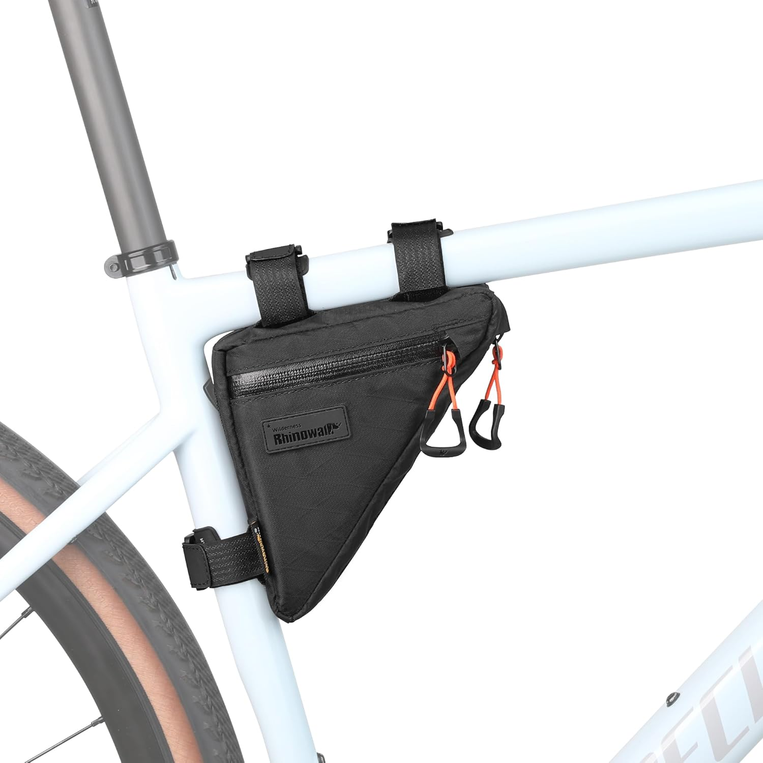 Rhinowalk Bike Bag Bike Frame Bag Waterproof Bike Triangle Bag 2.7L Bicycle Pouch under Tube Bag Professional Cycling Accessories(L)