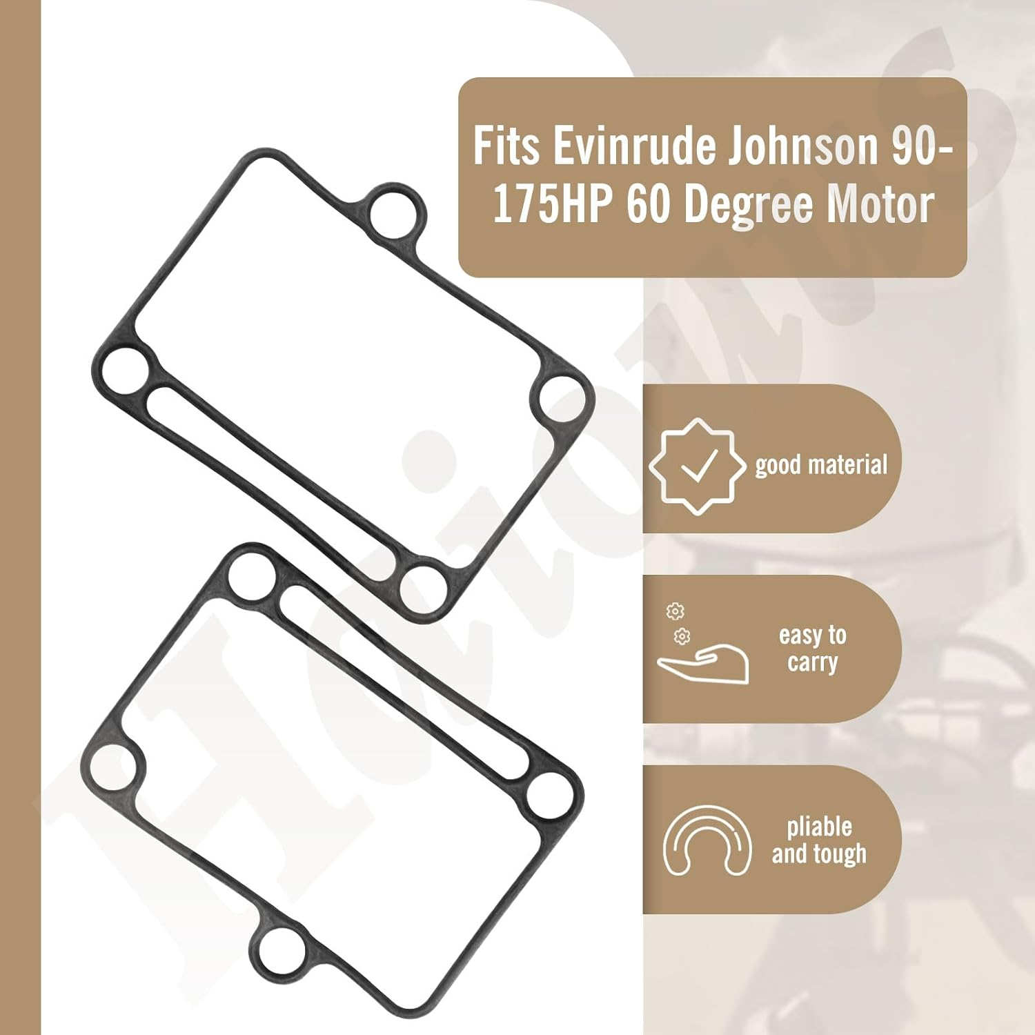 335236 Vapor Seal, Compatible with Johnson Evinrude 0335236 (2) image number 2