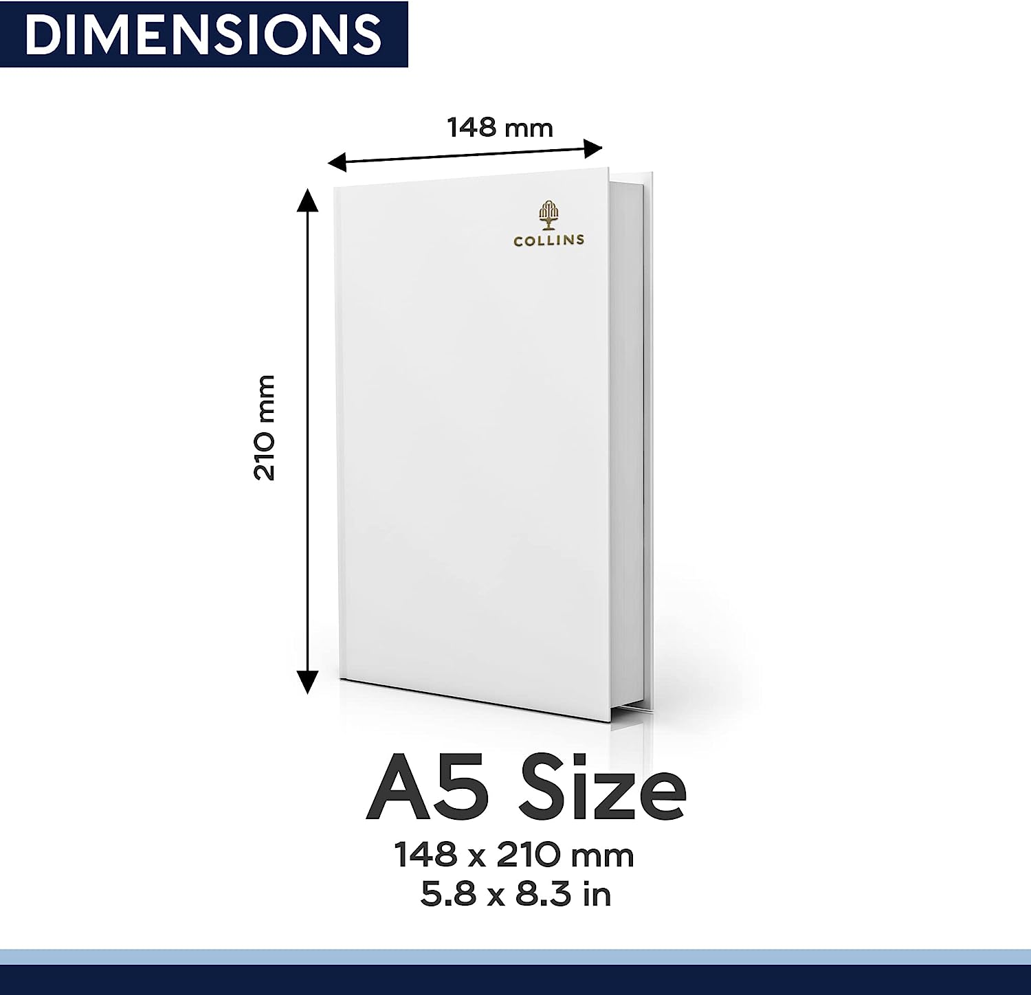 Collins Chelsea 2024 Diary A5 Week to View Business Planner - Business Planner and Organiser - January to December 2024 Diary - Weekly - Red - ND53.15-24 image number 3