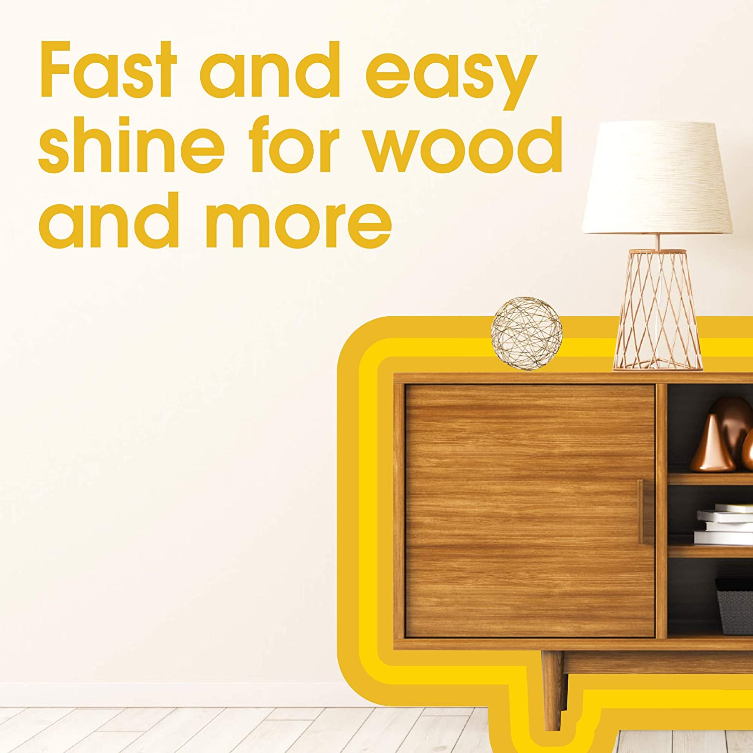 Pledge Furniture Polish Spray, Multi Surface Cleaner Dust, Shine, Protect, Lemon Polish Spray, 330Ml image number 3