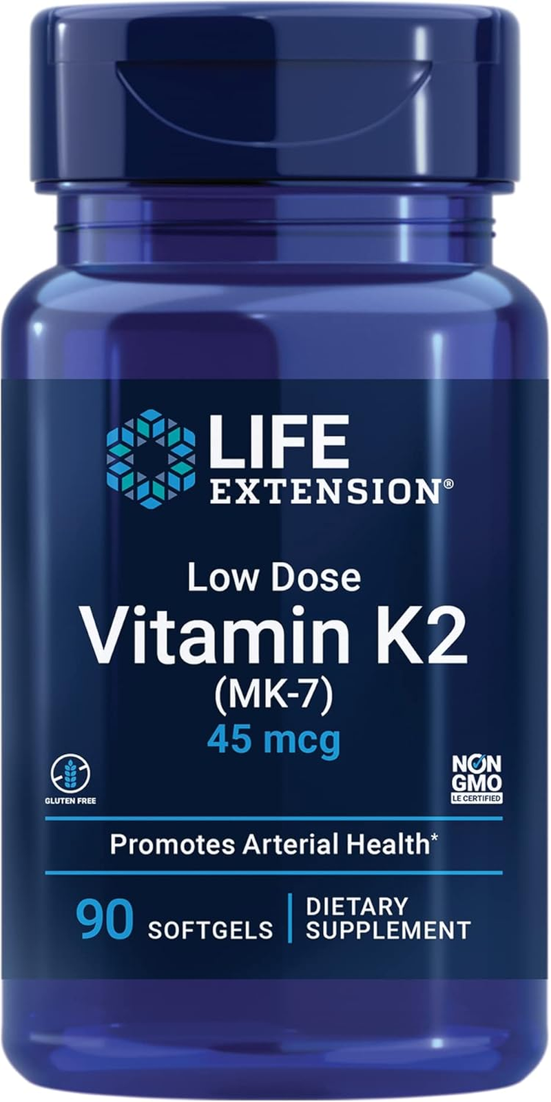 Life Extension Low-Dose Vitamin K2, 90 Softgels image number 6