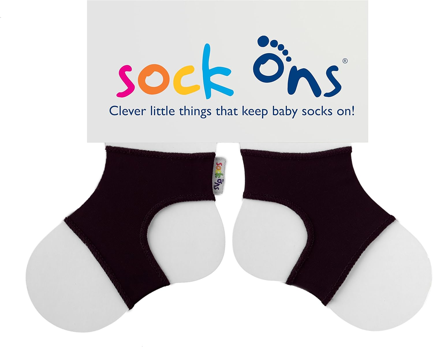 Sock Ons Sockons - Clever Little Things Baby Socks Large, Charcoal