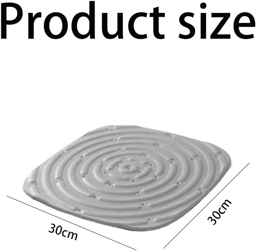 6 PCS Chicken Nesting Box Pads,Chicken Nesting Pad Washable Reusable Nest Box Liner Chicks Bedding Mat for Chicken Coop Laying Eggs Liner,Chicken Nesting Pads for Coop,11.8 X 11.8 Inch(Grey) image number 2