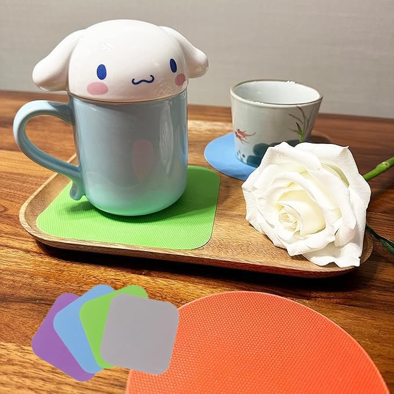 WEZCHUGHAOL Silicone Jar Opener Pads, Square Gripper Cushions, Set of 4, Superior Grip image number 3