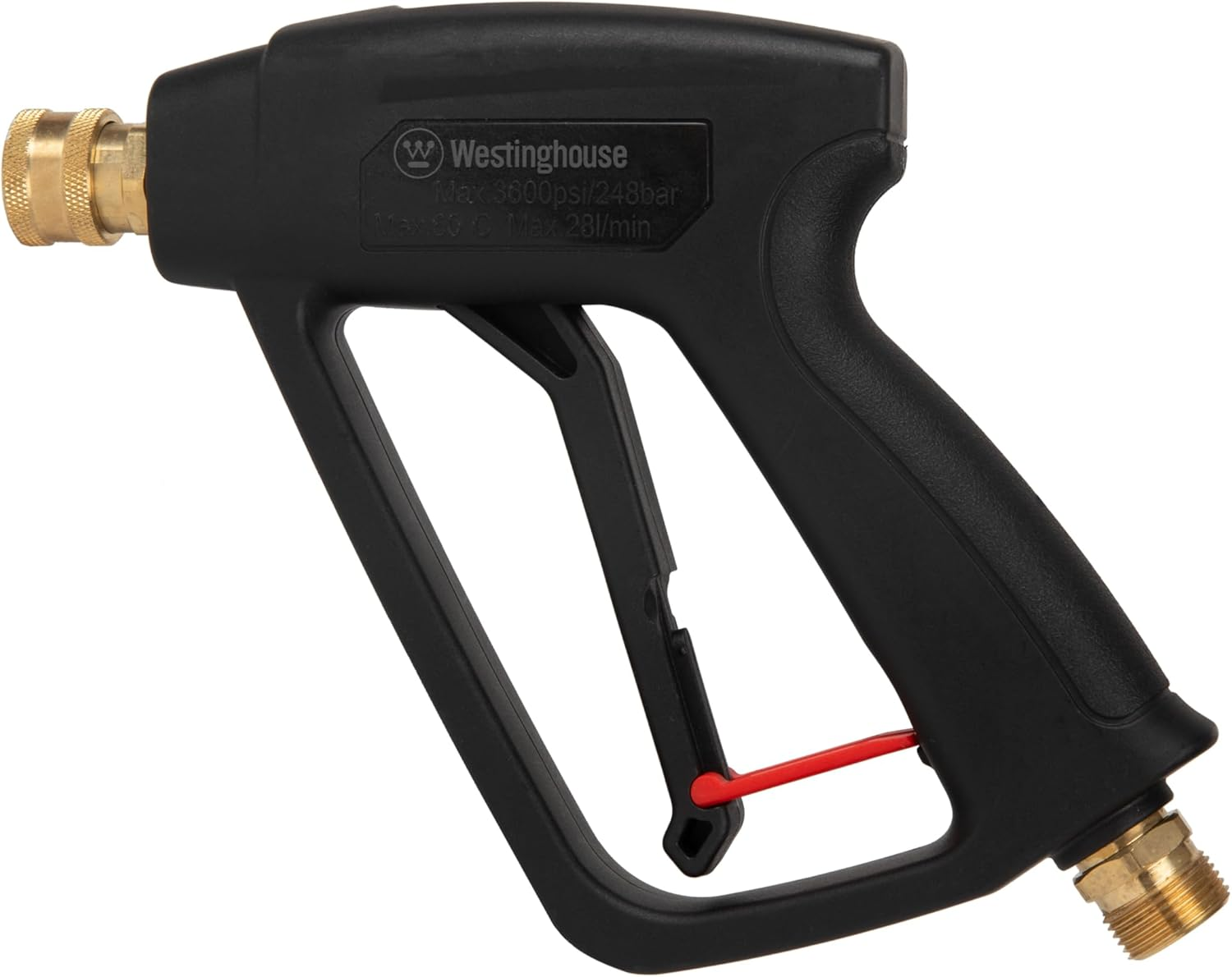 Westinghouse Outdoor Power Equipment PWSG Short Pressure Washer Gun 3600 PSI, M22 Connector, Black image number 2