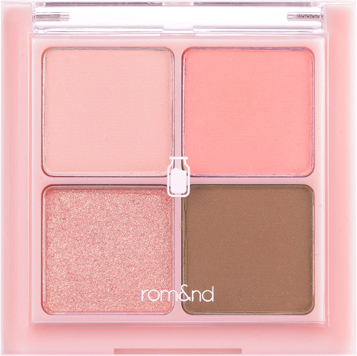 ROMAND Better than Eyes Milk Series 2 Types Eye Shadow (W02 DRY PEACH BLOSSOM)