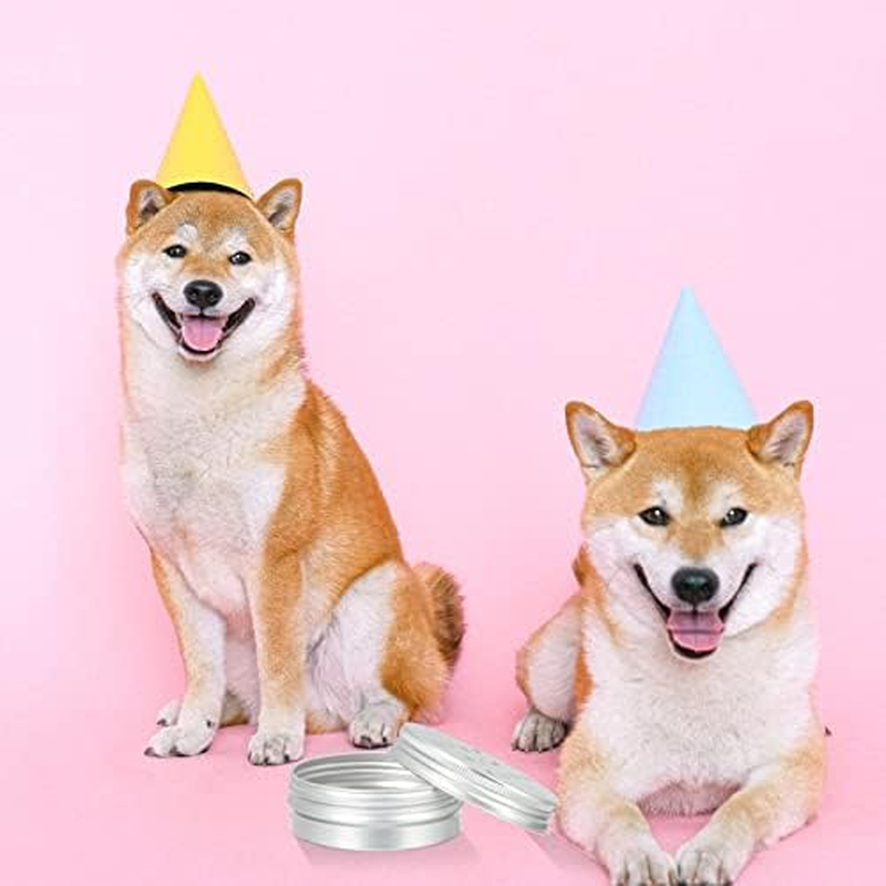 Dog Scent Work Tins Dog Training 10Pcs Equipment Dogs Case Metal Training Work Containers Dog Tins Tin Accessory Tinsdog Nose Sniffle for Container Aluminum Tool Holder round Scent Odor