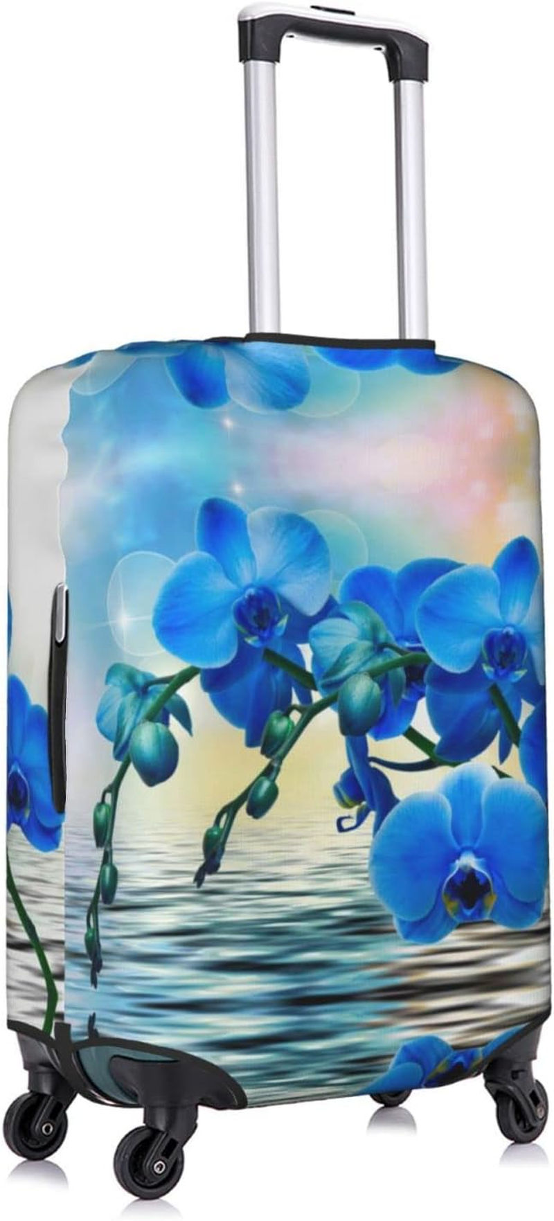 Beautiful Flower Luggage Cover Anti-Scratch Suitcase Protector Fits 18-32 Inch Luggage image number 1