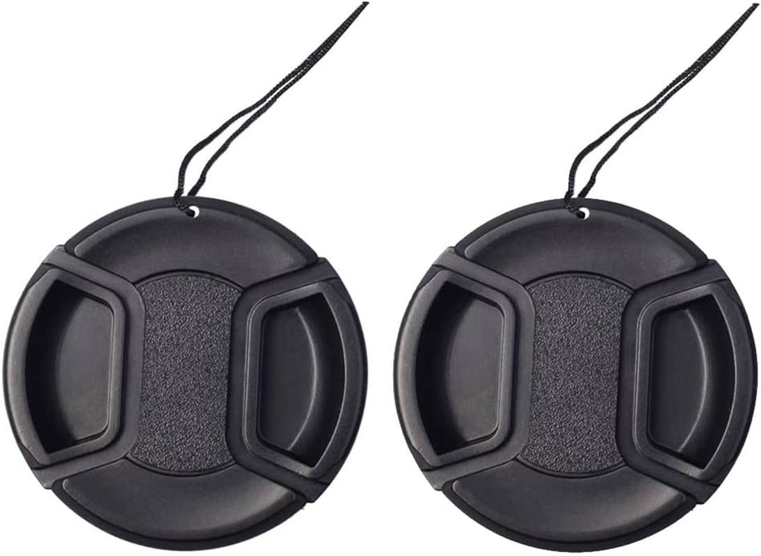46Mm Lens Cap Compatible for Panasonic Lumix G9 G7 Kit Lumix G Vario 14-42Mm Lens, for Nikon Z50 Kit NIKKOR Z DX 16-50Mm Lens. (2 Pack) image number 1