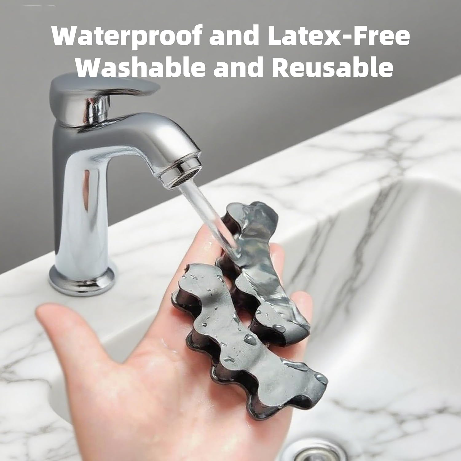 ONBPIY Gel Toe Separators and Spacers 2 Pairs Bunion Corrector for Women Men | Pain Relief for Plantar Fasciitis, Straightener for Hammer Toes Claw Toes | Soft Silicone Stretchers for Yoga Sports image number 3