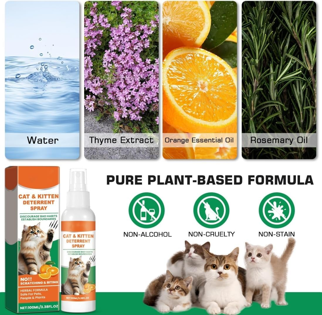 No Chewing Bitter Spray for Dogs,Dog Correction Spray,Prevent Pets from Soiling the Carpet,Puppies and Cats Stop Dogs from Chewing Furniture Spray Safe image number 2