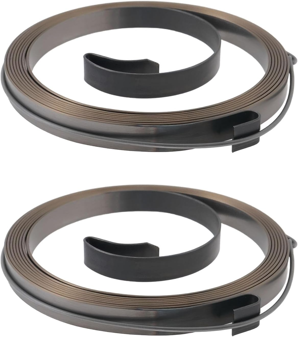 YINETTECH 2Pcs Lawn Mower Recoil Starter Spring Replacement Part 262594 491889 Compatible with Briggs & Stratton Garden Equipment Engines image number 4