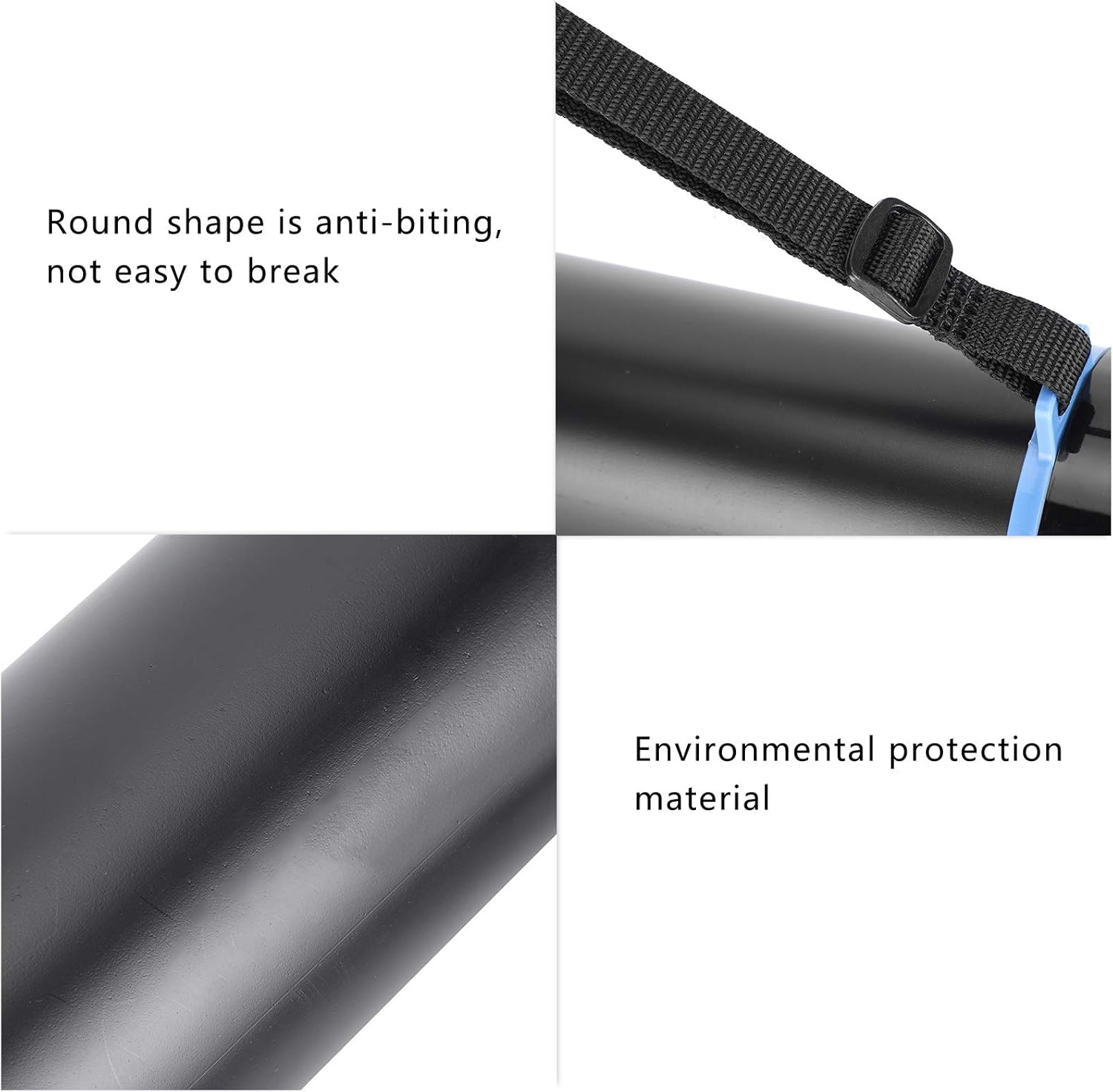 Qinlorgo Adjustable Telescopic Poster Tube for Large Photo Prints, Documents, Fishing Rods, Drawings, Artwork - Black Plastic Tube image number 4