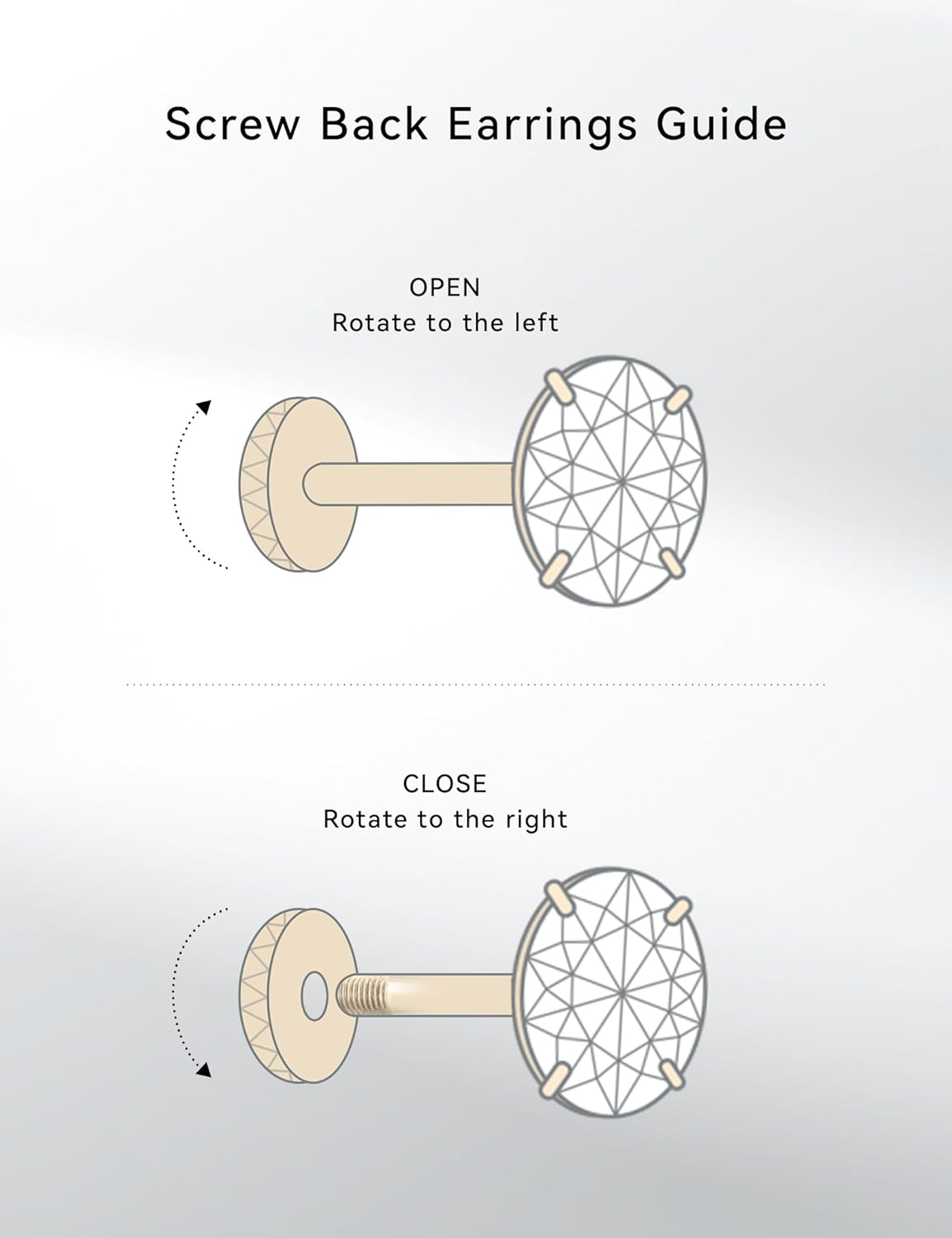 Limerencia Hypoallergenic G23 Implant Grade Titanium Screw Back Earrings Tragus 20G Helix F136 Piercing Post for Girls' Sensitive Ears Cartilage image number 3