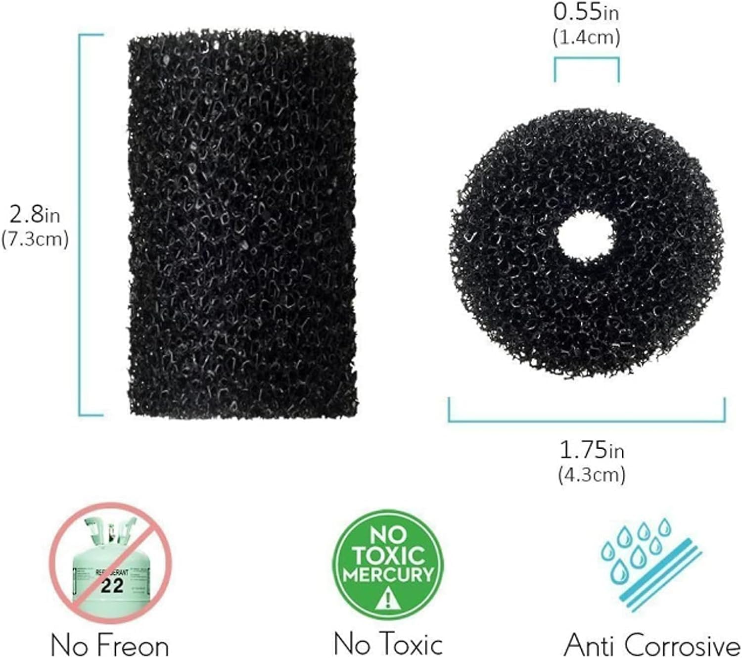 12 Pack Sweep Hose Tail Scrubbers - Genuine Replacement Parts 9-100-3105 / R0522400 - Fits Polaris 180, 280, 360, 380, 480, 3900, TR28P/TR35P/TR36P - Backup Filter Parts image number 4