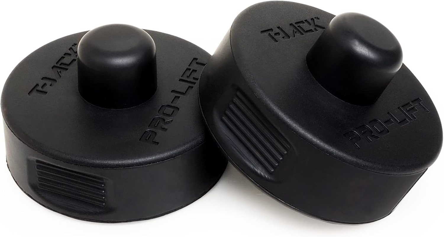 Pro-Lift Tesla Jack Pad - Lifting Adapter for Tire Repair Rotation - Model 3/S/X/Y Accessories Protect from Car Battery from Damage - 4 Pucks with Storage Bag image number 1