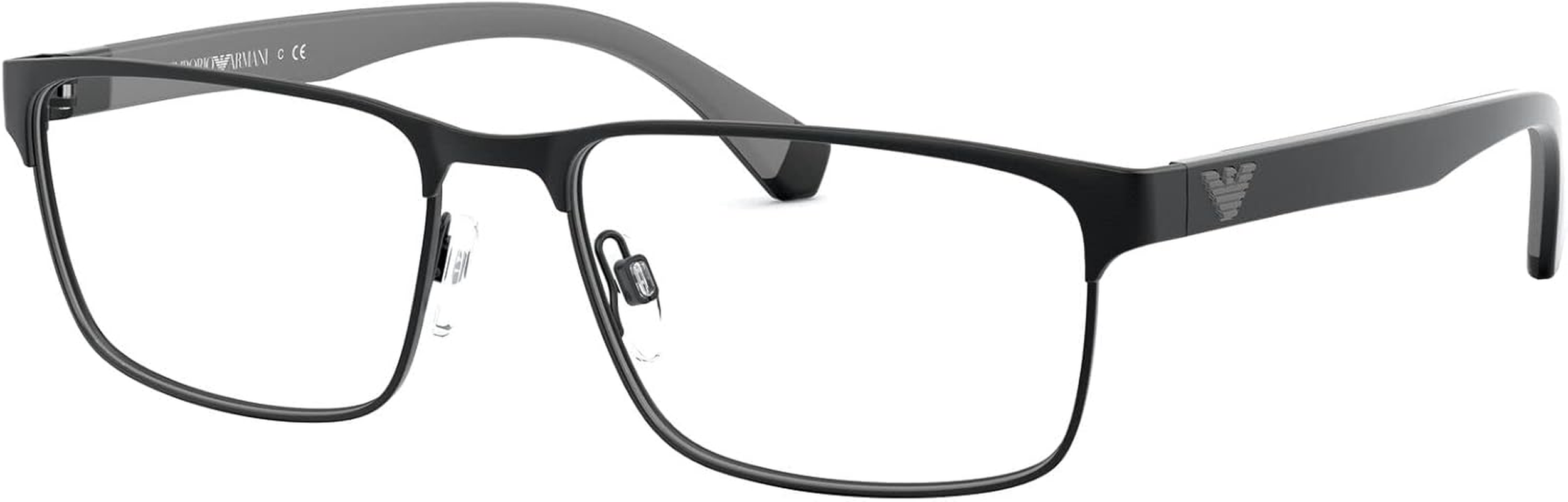 Emporio Armani EA 1105 Black Grey 54/17/145 Men Eyewear Frame image number 6