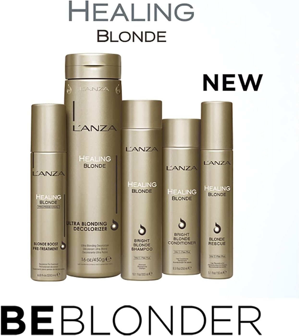 L&rsquo;ANZA Healing Blonde Bright Conditioner, Formulated for Natural & Decolorized Blonde Hair - Boosts Shine & Brightness While Healing, with Sulfate-Free, Paraben-Free, Gluten-Free Formula (32 Fl Oz) image number 2