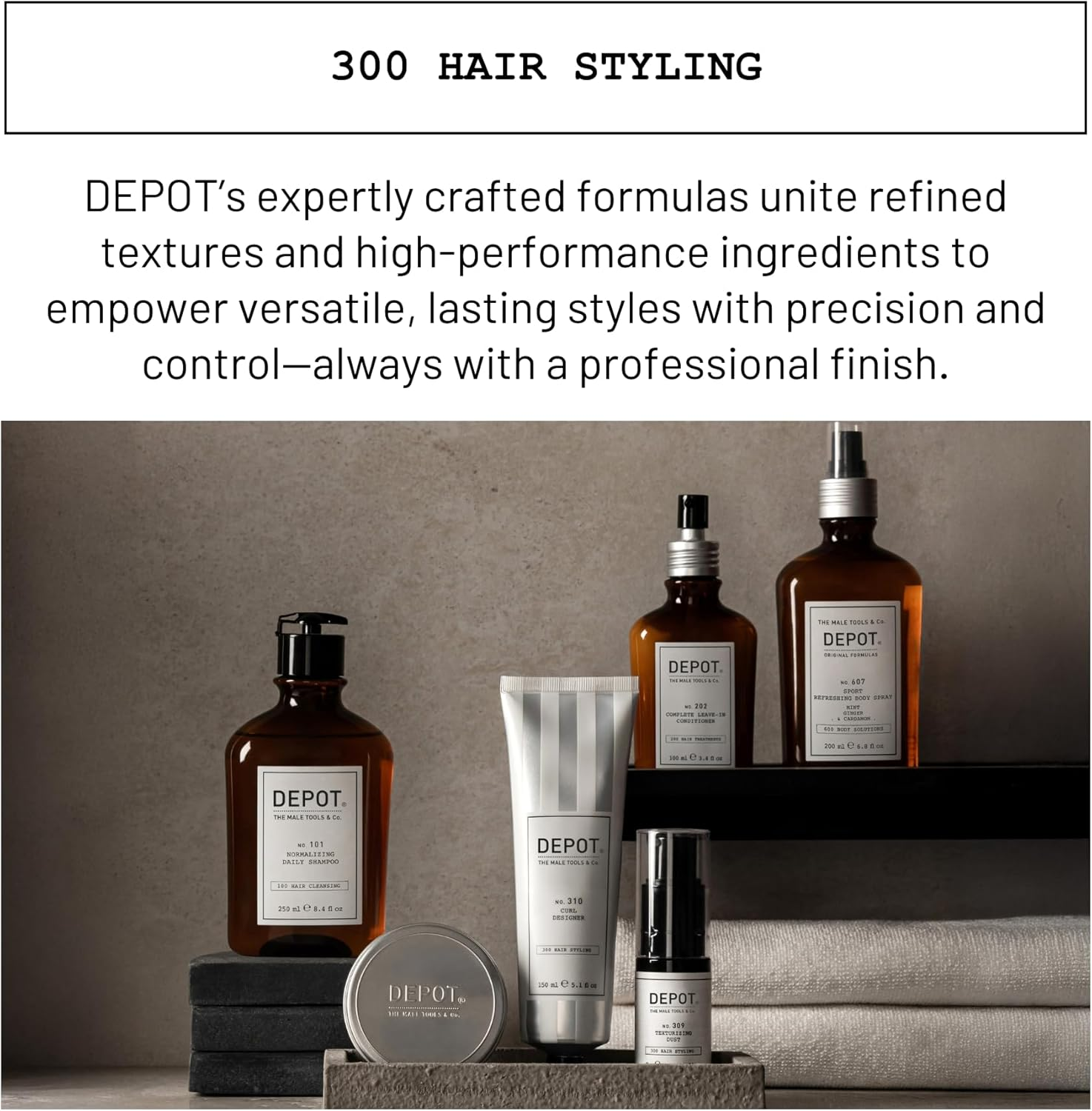 Depot No. 310 Curl Designer Modeling Cream 150 Ml image number 3