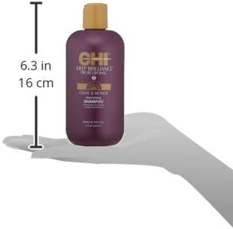 CHI CHI Deep Brilliance Neutralizing Shampoo for Unisex 12 Oz Shampoo, 355 Ml image number 1