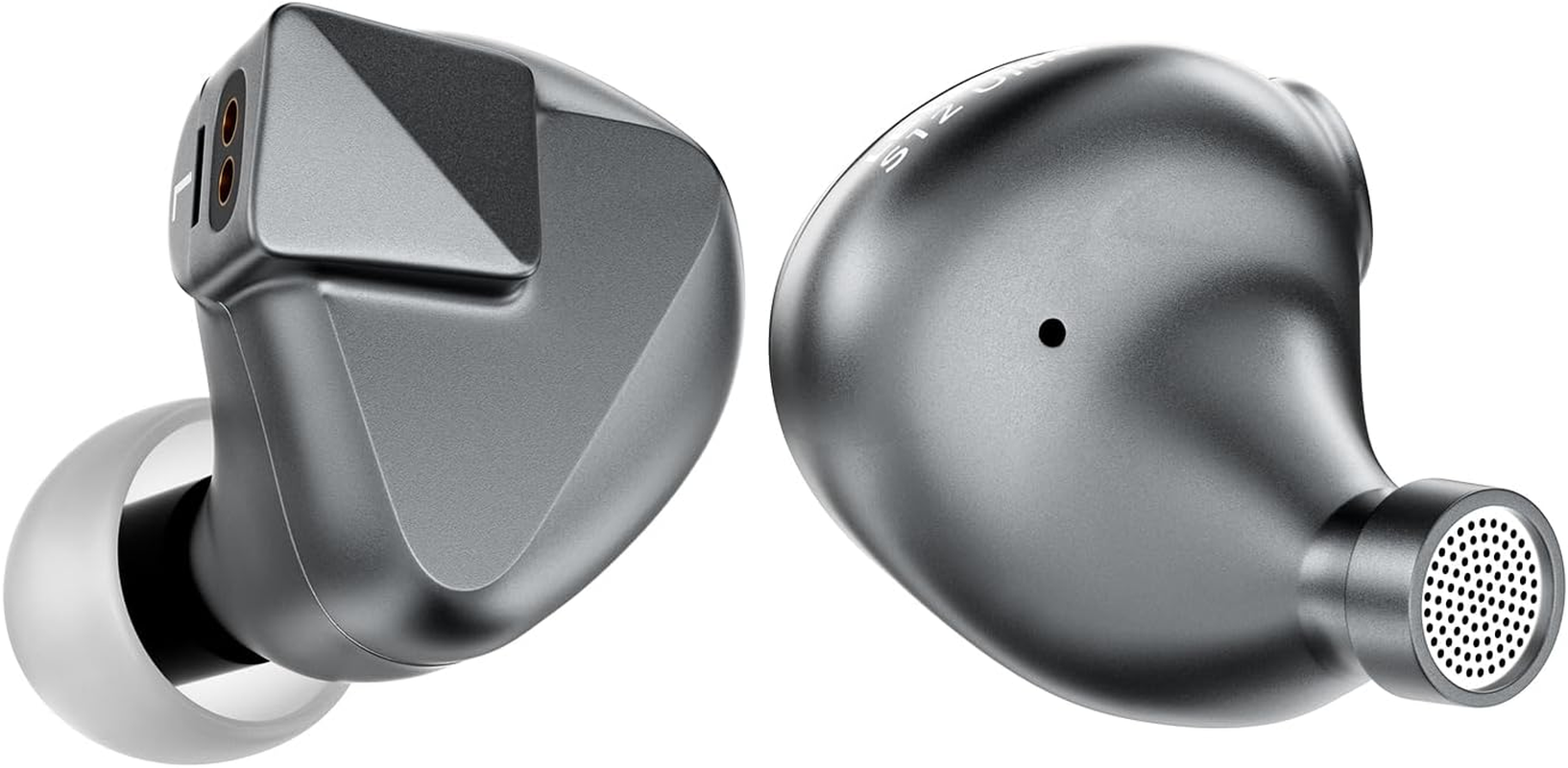 Letshuoer S12 Ultra 14.8Mm Planar Driver in Ear Monitor Iem,Hifi Wired Earphones with Detachable 2Pin 392-Core Silver-Plated Cable for Musicians Audiophiles (Gunmetal Grey, 3.5Mm/4.4Mm Connector) - Mocha image number 2