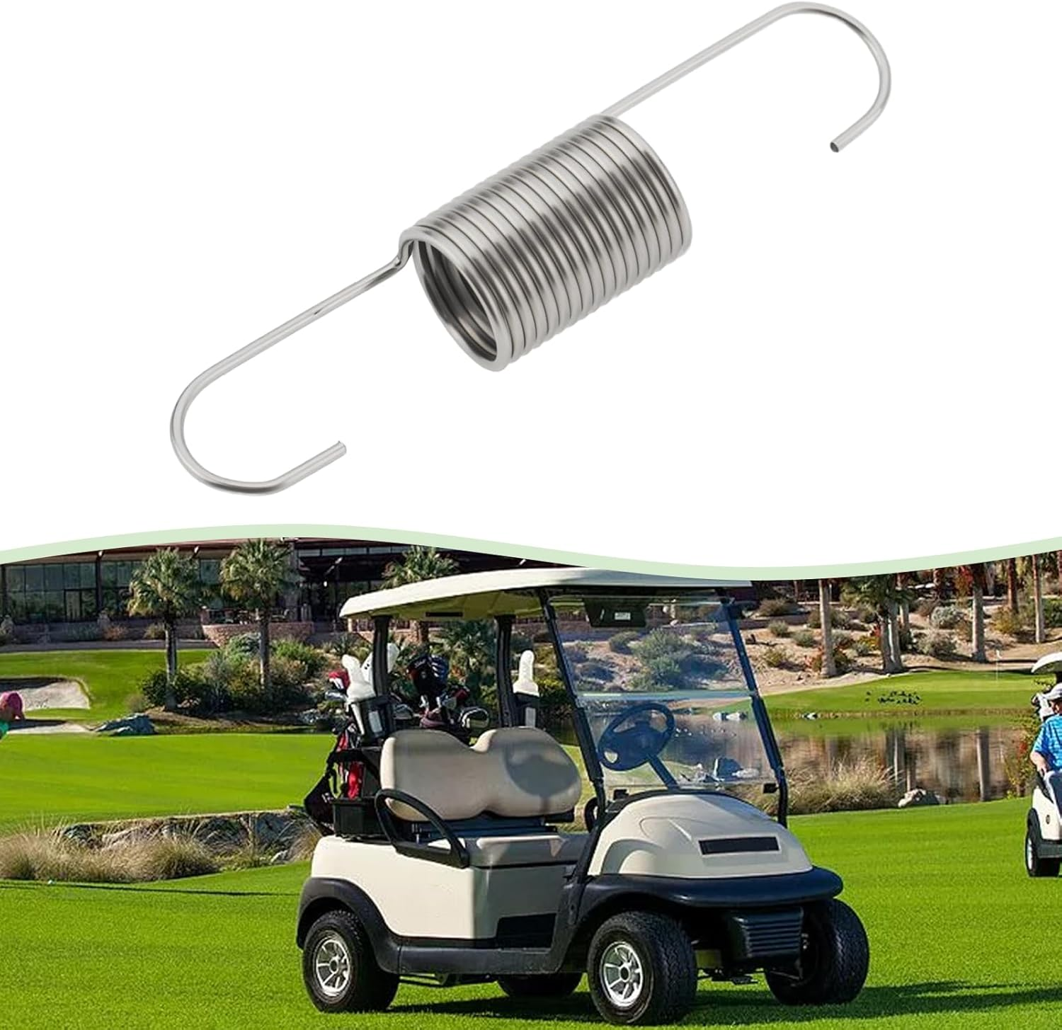 LT Easiyl Carburetor Throttle Return Spring Replacement Part BCC6582 1016582 1016582 PRT-6346 Compatible with Club Car (1981-1995) Gas Golf Cart image number 1