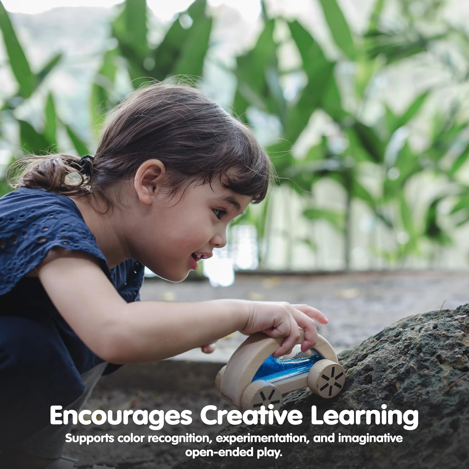 Plantoys - Wautomobile- Blue image number 4