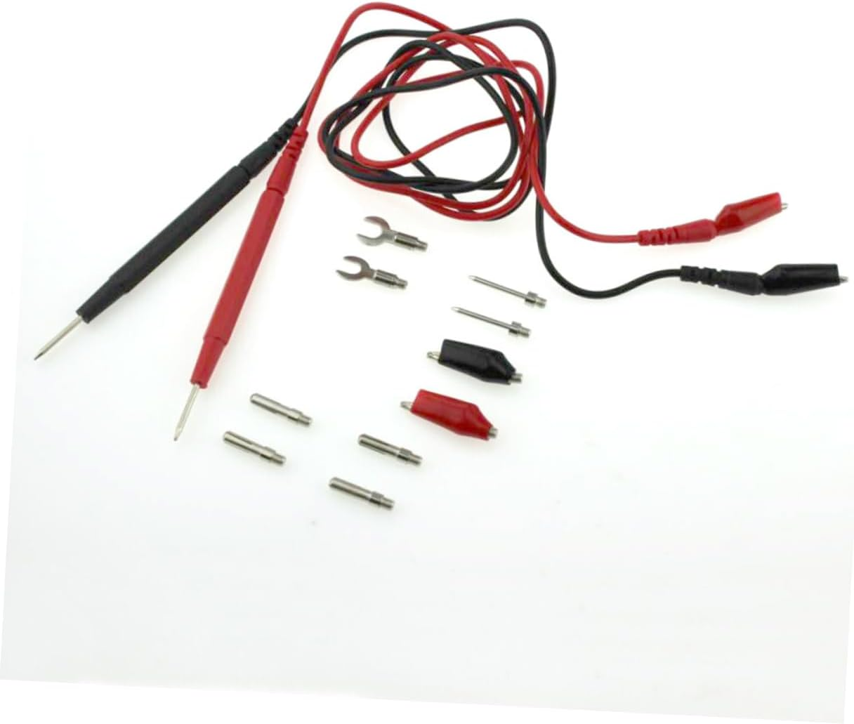 DOITOOL 18Pcs Multifunction Multimeter Test Lead Kit Silicone Banana Plug and Alligator Clips for Automotive Electrical Testing image number 2